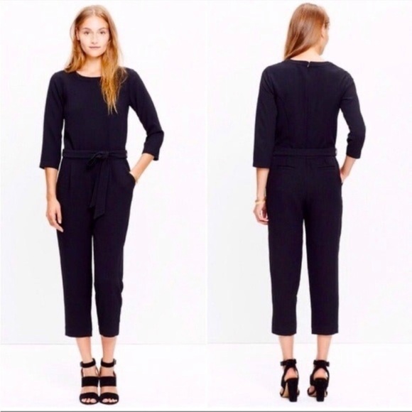 Madewell Black Sloan Jumpsuit - Picture 1 of 12